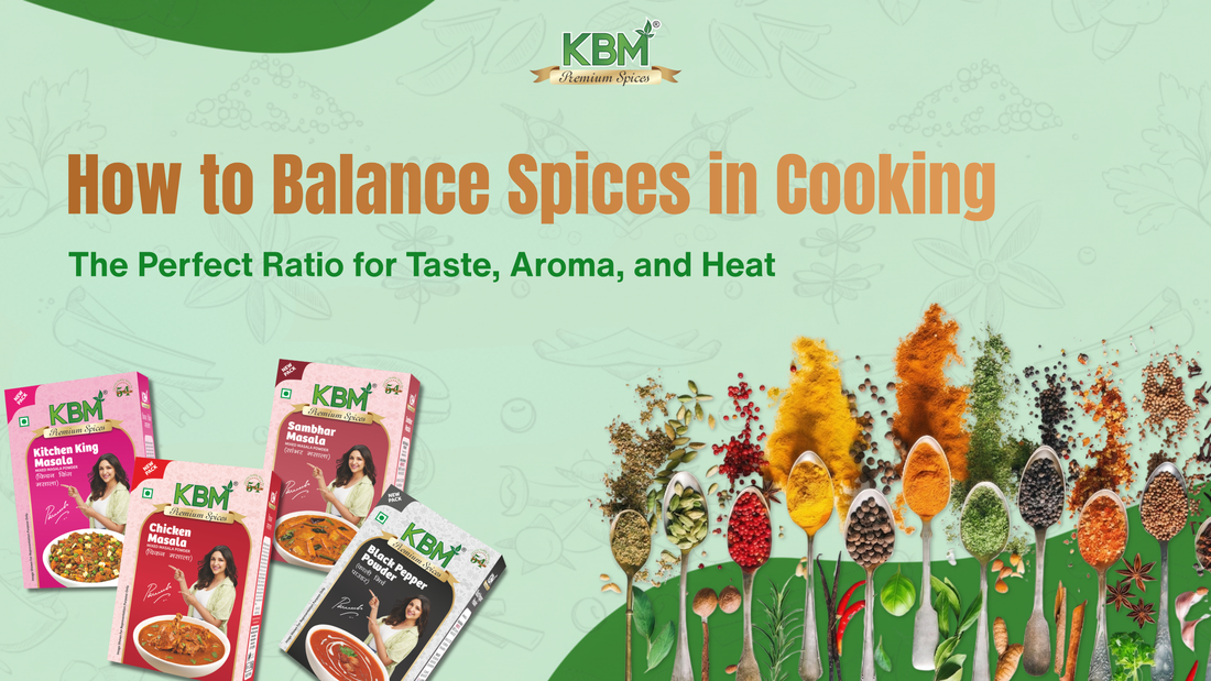 How to Balance Spices in Cooking: The Perfect Ratio for Taste, Aroma, and Heat