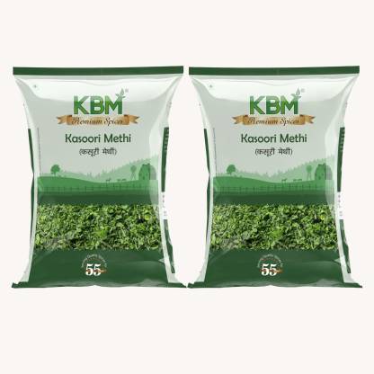 Premium Kasoori Methi with rich aroma and taste  (2 x 25 g)