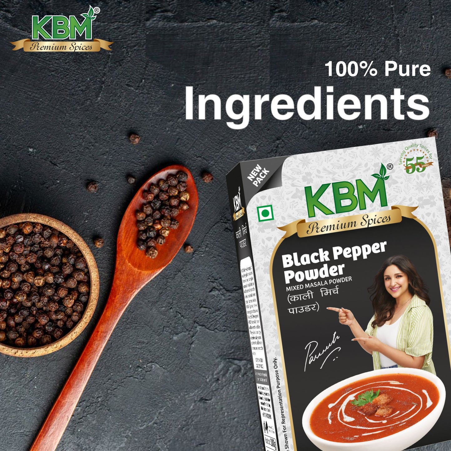 KBM Black Pepper Powder