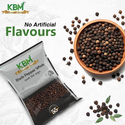 Combo of Jeera, Black Pepper & Sauf Whole | Rich aroma and taste (3 x 100 g)